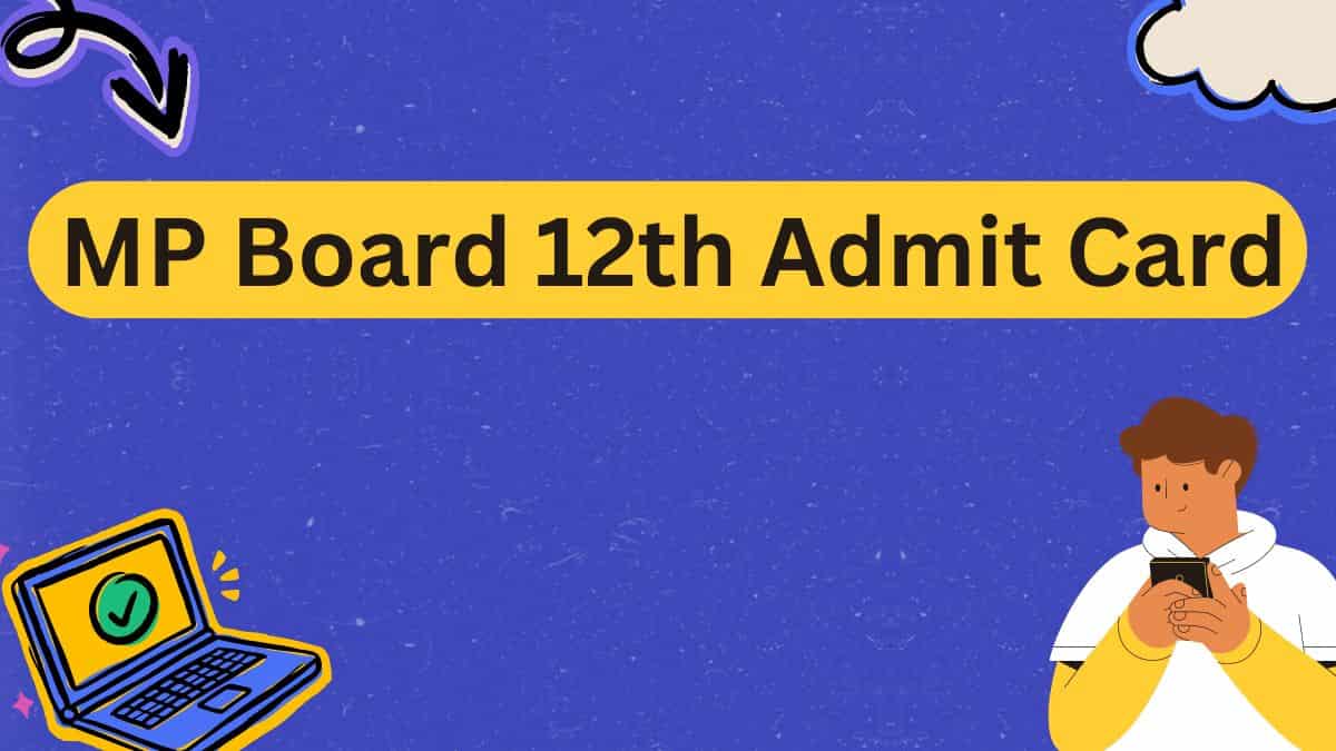 MP Board 12th Admit Card