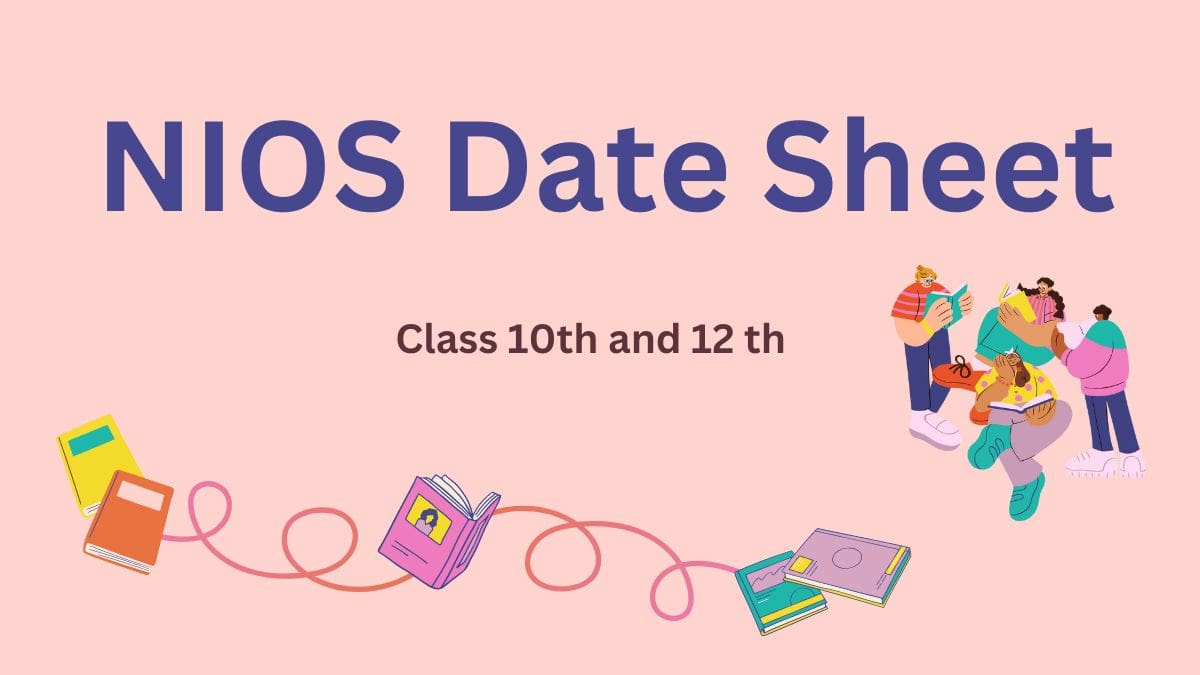 NIOS Date Sheet