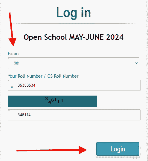 mpsos 8th class result login page