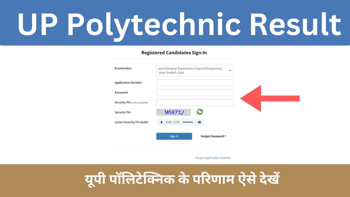 UP Polytechnic Result