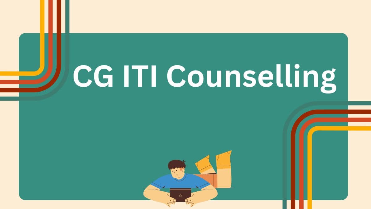 CG ITI Counselling